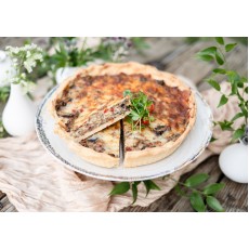Quiche cu ciuperci